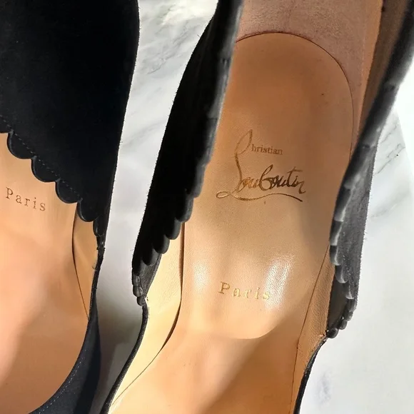 Christian Louboutin Pijonina Scalloped Red Sole Pump BRAND NEW - Picture 4 of 10